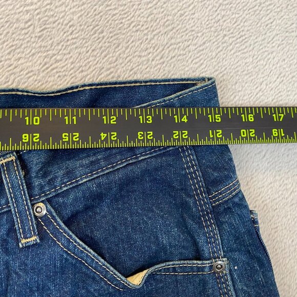 Dickies Mens Carpenter Jeans 30x32 Relaxed Fit Blue Denim Work Pants - Picture 9 of 16